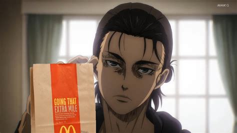 attack on titan mcdonald's